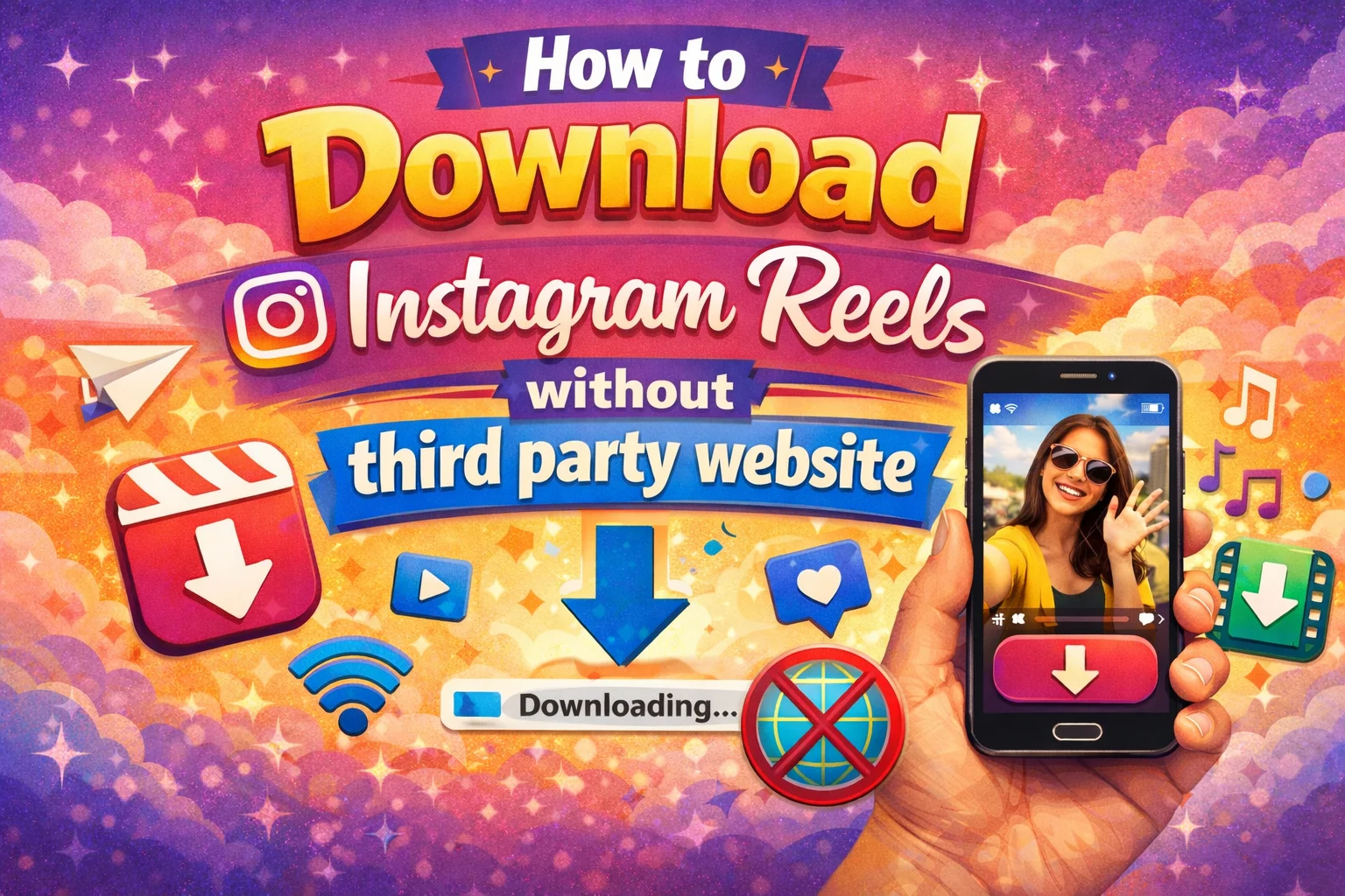Download insta reel from 3rd party website